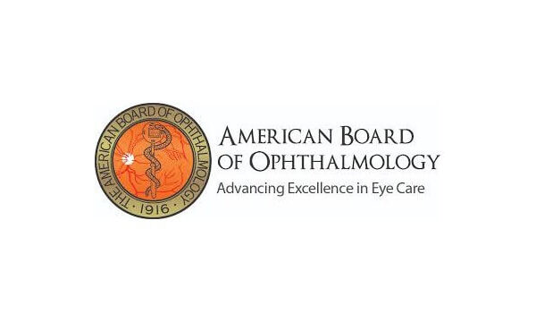 Πιστοποίηση από τον Αμερικανικό Οργανισμό American Board of Ophthalmology