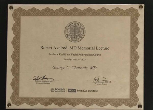Ο κ. Γιώργος Χαρώνης στο Ετήσιο Διεθνές Συνέδριο του UCLA Stein Eye Institute